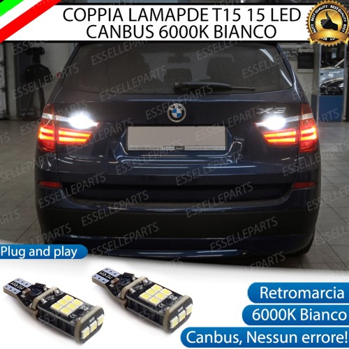 Luci Retromarcia 15 LED BMW X3 F25 1200 LUMEN