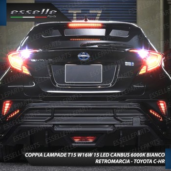 Luci Retromarcia TOYOTA C-HR 1200 LUMEN T15 W16W CANBUS 3.0 Luci Retromarcia TOYOTA C-HR 1200 LUMEN T15 W16W CANBUS 3.0