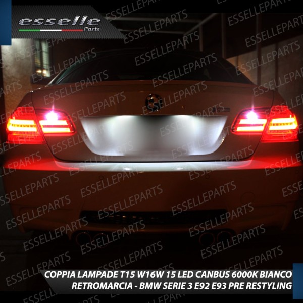 Luci Retromarcia a LED BMW SERIE 3 E92 E93 1200 LM CANBUS