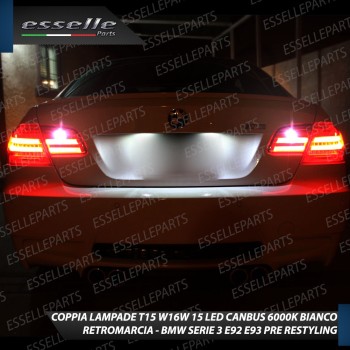 Luci Retromarcia a LED BMW SERIE 3 E92 E93 1200 LM CANBUS