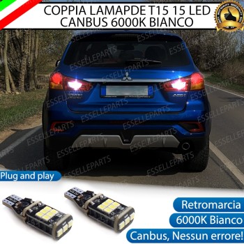 Luci Retromarcia 1200 LUMEN T15 W16W CANBUS 3.0 NO ERROR Luci Retromarcia 1200 LUMEN T15 W16W CANBUS 3.0 NO ERROR
