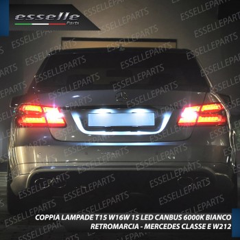 Luci Retromarcia 15 LED MERCEDES CLASSE E W212 1200 LUMEN