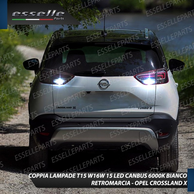 Luci Retromarcia Opel Crossland X Lumen T W W Canbus No Error