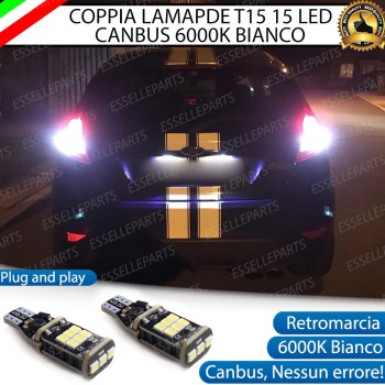 Luci Retromarcia a LED FORD FIESTA VI 1200 LM T15 CANBUS