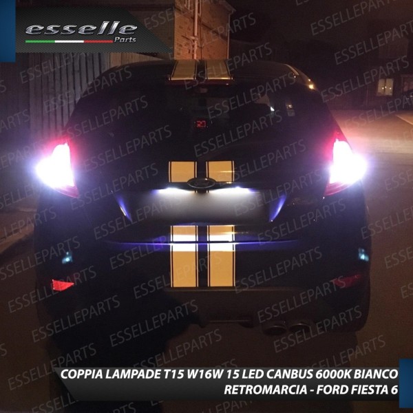 Luci Retromarcia a LED FORD FIESTA VI 1200 LM T15 CANBUS