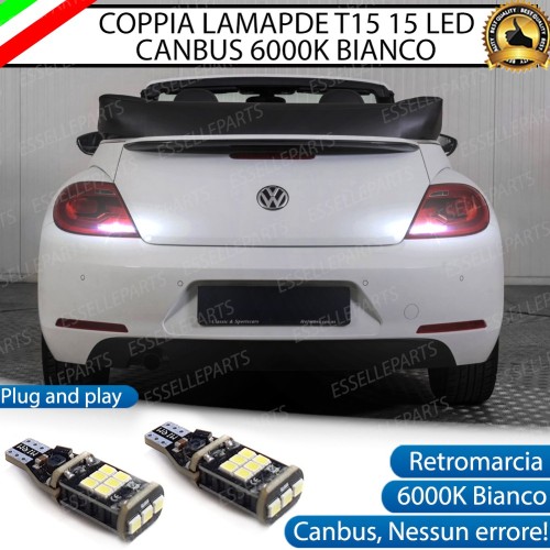 Luci Retromarcia a LED VW NEW BEETLE II 1200 LM T15 CANBUS