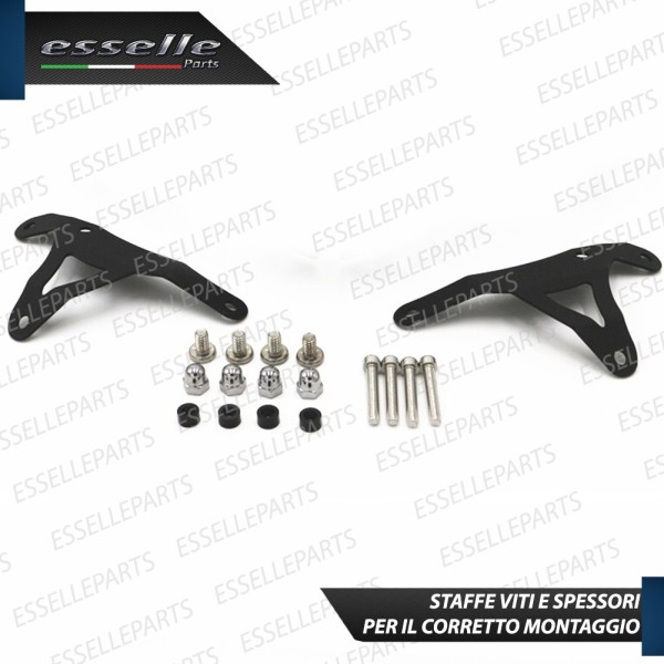 Cover Griglia Nero di Protezione in Metallo Specifica per Faro Benelli TRK 502 2020 X