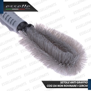 SPAZZOLA LAVA CERCHI IN LEGA ANTI GRAFFIO MODELLABILE CON MANICO PER CAGIVA