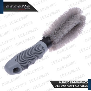 SPAZZOLA LAVA CERCHI IN LEGA ANTI GRAFFIO MODELLABILE CON MANICO PER TRIUMPH