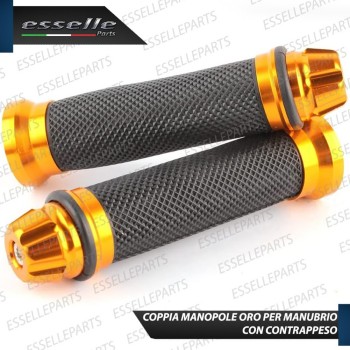 Manopole antiscivolo con contrappesi per moto,motorini,scooter BENELLI