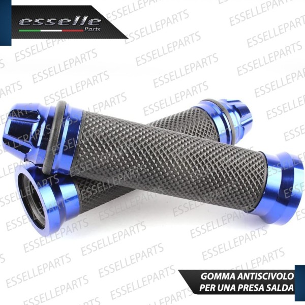 Manopole Antiscivolo - BLU - con Contrappesi per TRIUMPH
