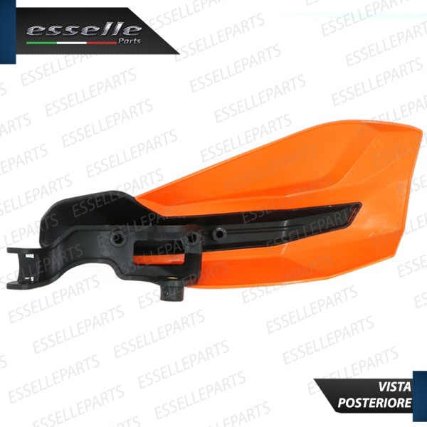 Paramani Deflettori in ABS - ARANCIONE - per Manubrio moto,motorini,scooter Husqvarna