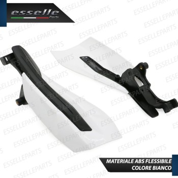 Paramani Deflettori in ABS - BIANCO - per Manubrio moto,motorini,scooter SYM
