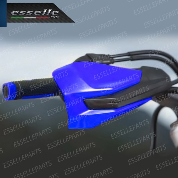 Paramani Deflettori in ABS - BLU - per Manubrio moto,motorini,scooter PEUGEOT