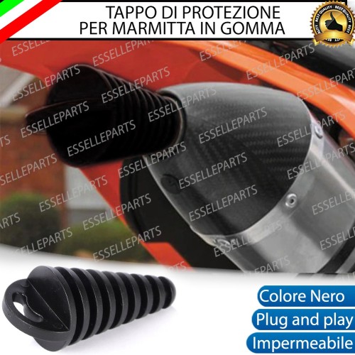 Tappo di Protezione a Cono - NERO - per Terminale di Scarico HUSQVARNA
