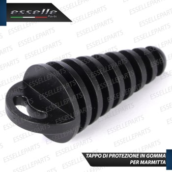 Tappo di Protezione a Cono - NERO - per Terminale di Scarico KTM
