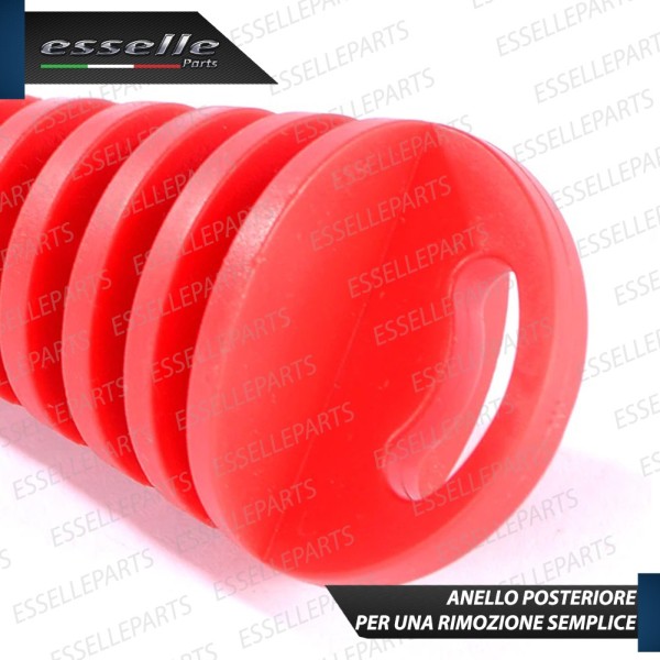 Tappo di Protezione a Cono - ROSSO - per Terminale di Scarico MALAGUTI