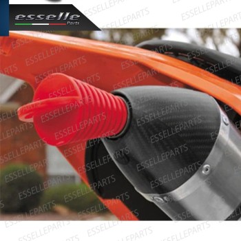 Tappo di Protezione a Cono - ROSSO - per Terminale di Scarico PEUGEOT