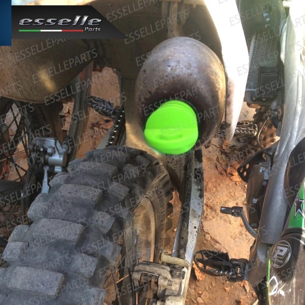 Tappo di Protezione a Cono - VERDE - per Terminale di Scarico LAMBRETTA