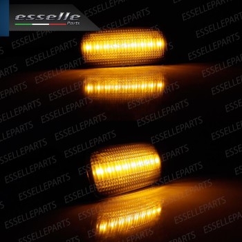 Placchette Dinamiche Laterali nere a led per frecce per JEEP GRAND CHEROKEE III WK