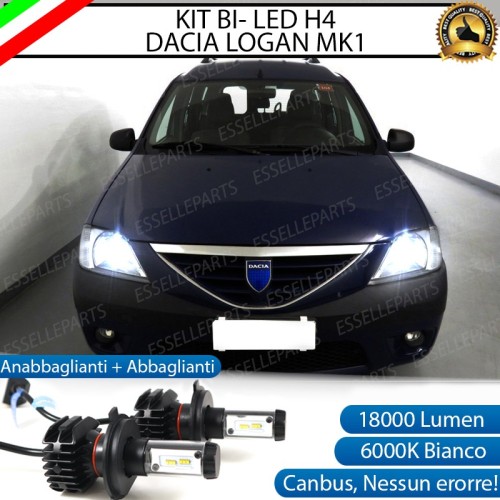 Kit Full LED H4 18000 LUMEN Anabbaglianti + Abbaglianti per DACIA LOGAN I