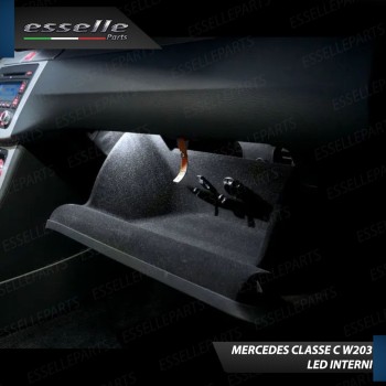 Led interni completo + targa MERCEDES CLASSE C W203