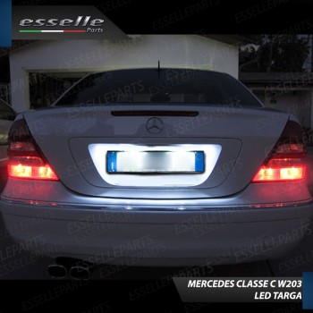 Led interni completo + targa MERCEDES CLASSE C W203