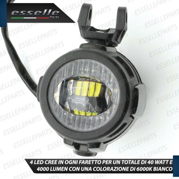 MF3124 – Kit Fari Supplementari Cellularline Led Faretti Fendinebbia  Universali Moto Enduro