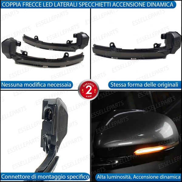 Set Frecce Dinamiche per Specchietti laterali LED JAGUAR XF