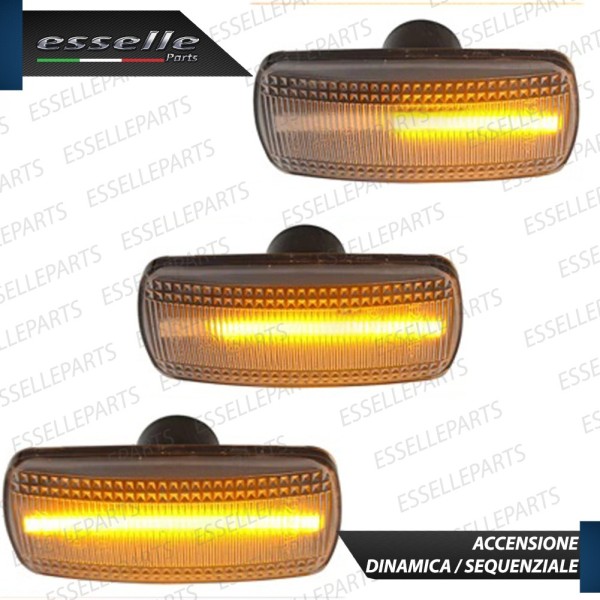 Placchette Dinamiche Laterali a led per frecce specifiche per JEEP CHEROKEE IV KK