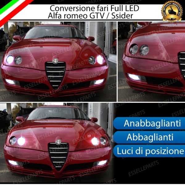 COPPIA LUCI DI POSIZIONE LED ALFA ROMEO 147 CANBUS 100% NO ERROR NO AVARIA  LUCI