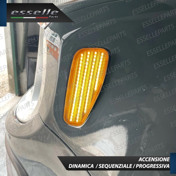 Placchette Dinamiche Laterali a led per frecce specifiche per JEEP RENEGADE
