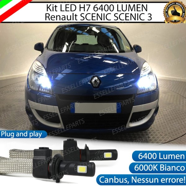 Kit Full LED H7 Abbaglianti RENAULT SCENIC III