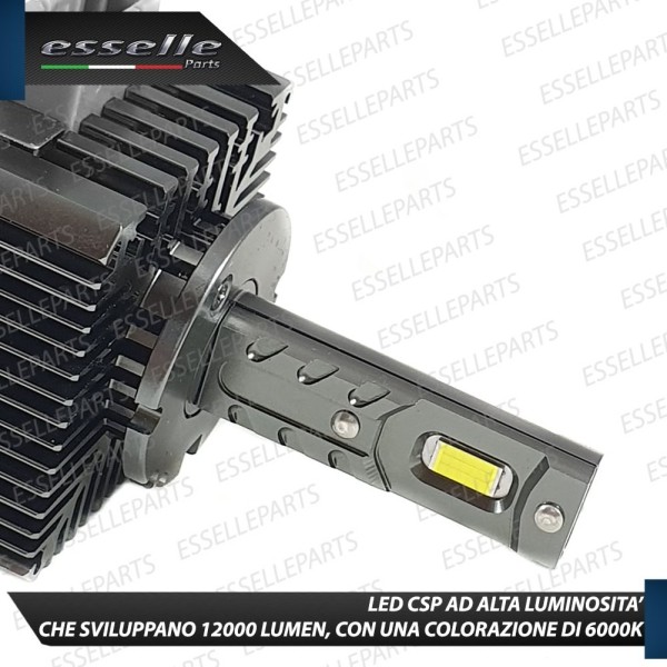 Coppia Lampade D1S Led Da Xenon A Led 12000 Lumen 6000K JAGUAR XK8