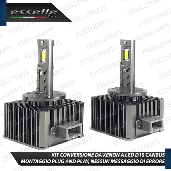 Conversione D1S Led Da Xenon A Led 12000 Lumen 6000K SAAB 9-3 II DAL 2008 AL 2013