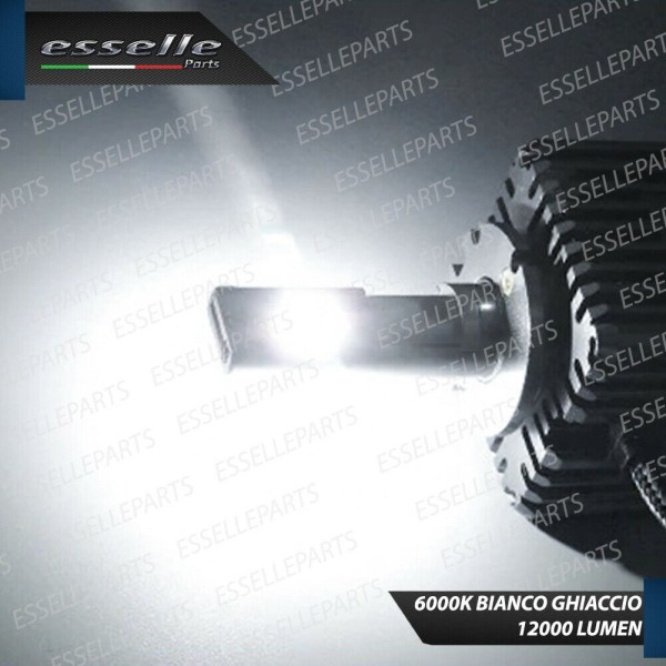 Conversione D1S Led Da Xenon A Led 12000 Lumen 6000K SAAB 9-3 II DAL 2008 AL 2013