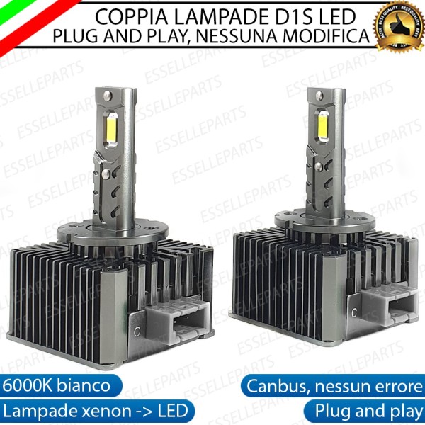 Conversione D1S Led Da Xenon A Led 12000 Lumen 6000K VW TOURAN 1T1 VERSIONE 1