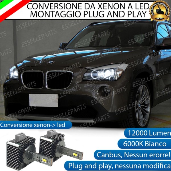 Coppia Lampade D1S Led Da Xenon A Led 12000 Lumen 6000K BMW X1 E84