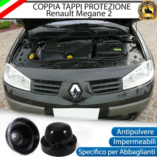 COPPIA COPPIA TAPPI COPRIFARO PER XENON O LED MEGANE II