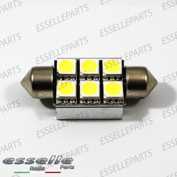 Luci Targa a LED per Renault Vel Satis 6000K Canbus No error