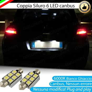 Luci Targa a LED per Renault Vel Satis 6000K Canbus No error