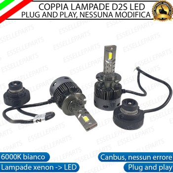 Coppia Lampade D2S Led Da Xenon a LED 12000 Lumen 6000K ALFA ROMEO 147 RESTYLING Coppia Lampade D2S Led Da Xenon a LED 12000 Lumen 6000K ALFA ROMEO 147 RESTYLING