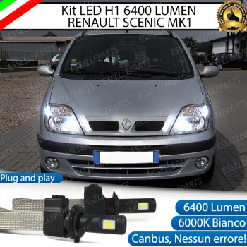 Kit Full LED H1 Abbaglianti 6400 LUMEN RENAULT SCENIC I
