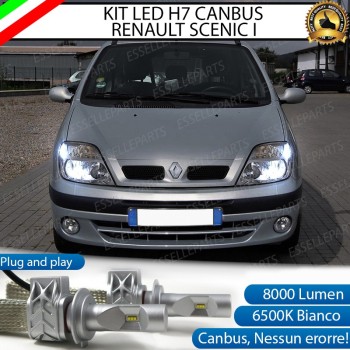 Kit Full LED H7 8000 LUMEN Anabbaglianti RENAULT SCENIC I