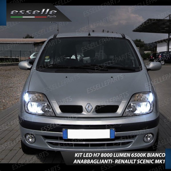Kit Full LED H7 8000 LUMEN Anabbaglianti RENAULT SCENIC I