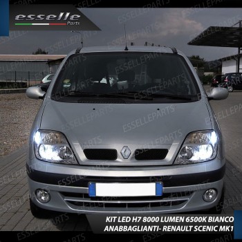 Kit Full LED H7 8000 LUMEN Anabbaglianti RENAULT SCENIC I