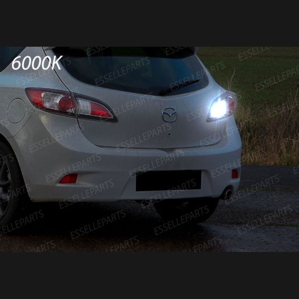 Luci Retromarcia Led Canbus MAZDA 3 II 6000K Luce Bianca No Error