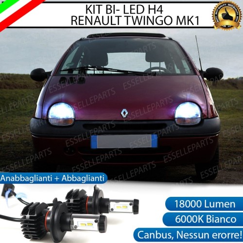 Kit Full LED  H4 18000 LUMEN Anabbaglianti/Abbaglianti per RENAULT TWINGO I