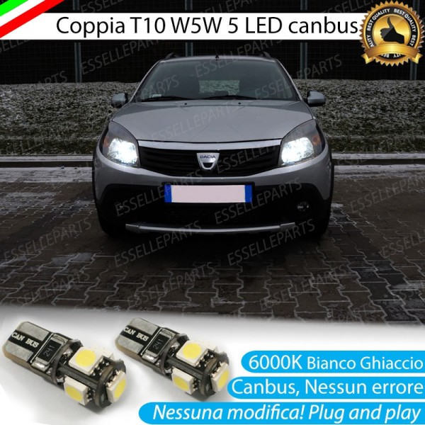 Luci posizione 5 LED Canbus DACIA SANDERO I