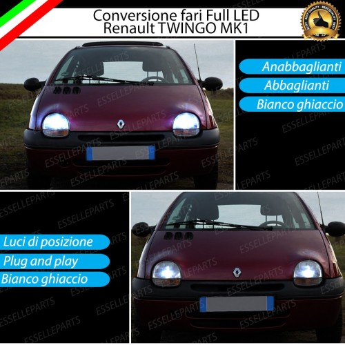 Conversione Fari Full LED 8000 LM per RENAULT TWINGO